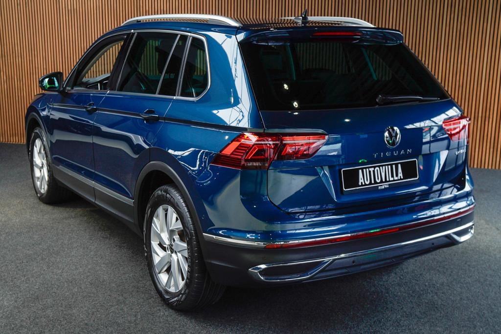Volkswagen Tiguan 1.4 TSI eHybrid HUD Leer Navi 360 Memory, Automaat, Blauw, Vierwielaandrijving, Hybride Elektrisch/Benzine