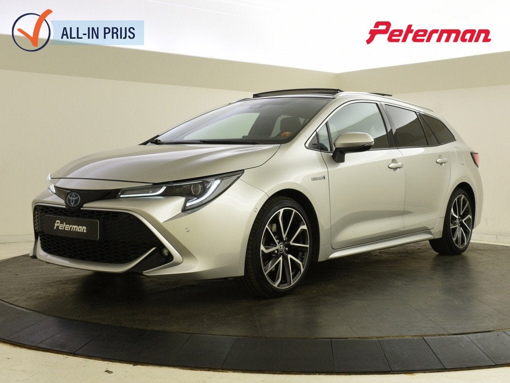 Toyota Corolla Touring Sports 2.0 Hybrid Premium | Panorama, Auto's, Automaat, 450 kg, Gebruikt, 4 cilinders