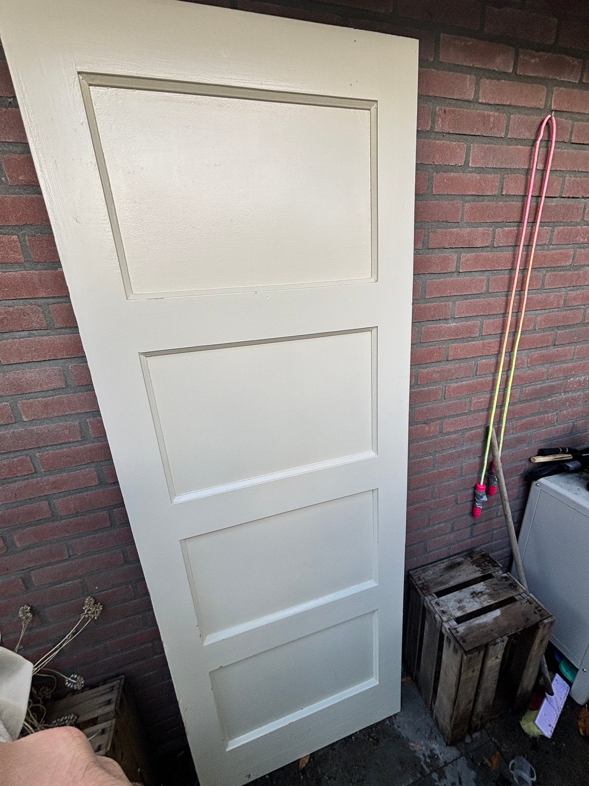 Paneeldeur kast - Klassieke stijl, Ophalen, Gebruikt, Minder dan 80 cm, 215 cm of meer