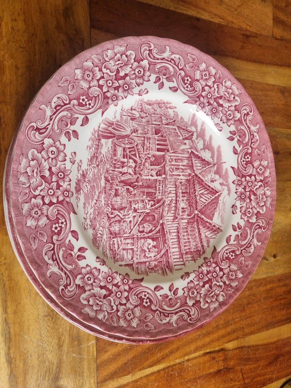Royal Tudor Ware 17th Century England borden, Antiek en Kunst, Ophalen