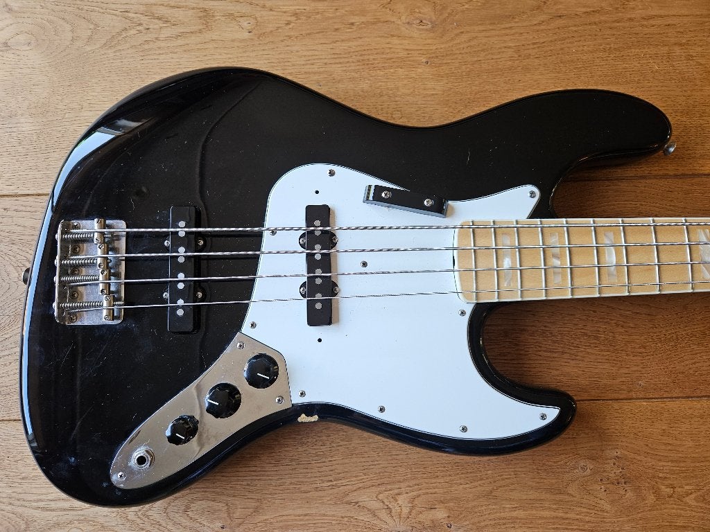 Fender American Original ‘70s Jazz Bass MN Black (2018), Ophalen, Gebruikt, Elektrisch