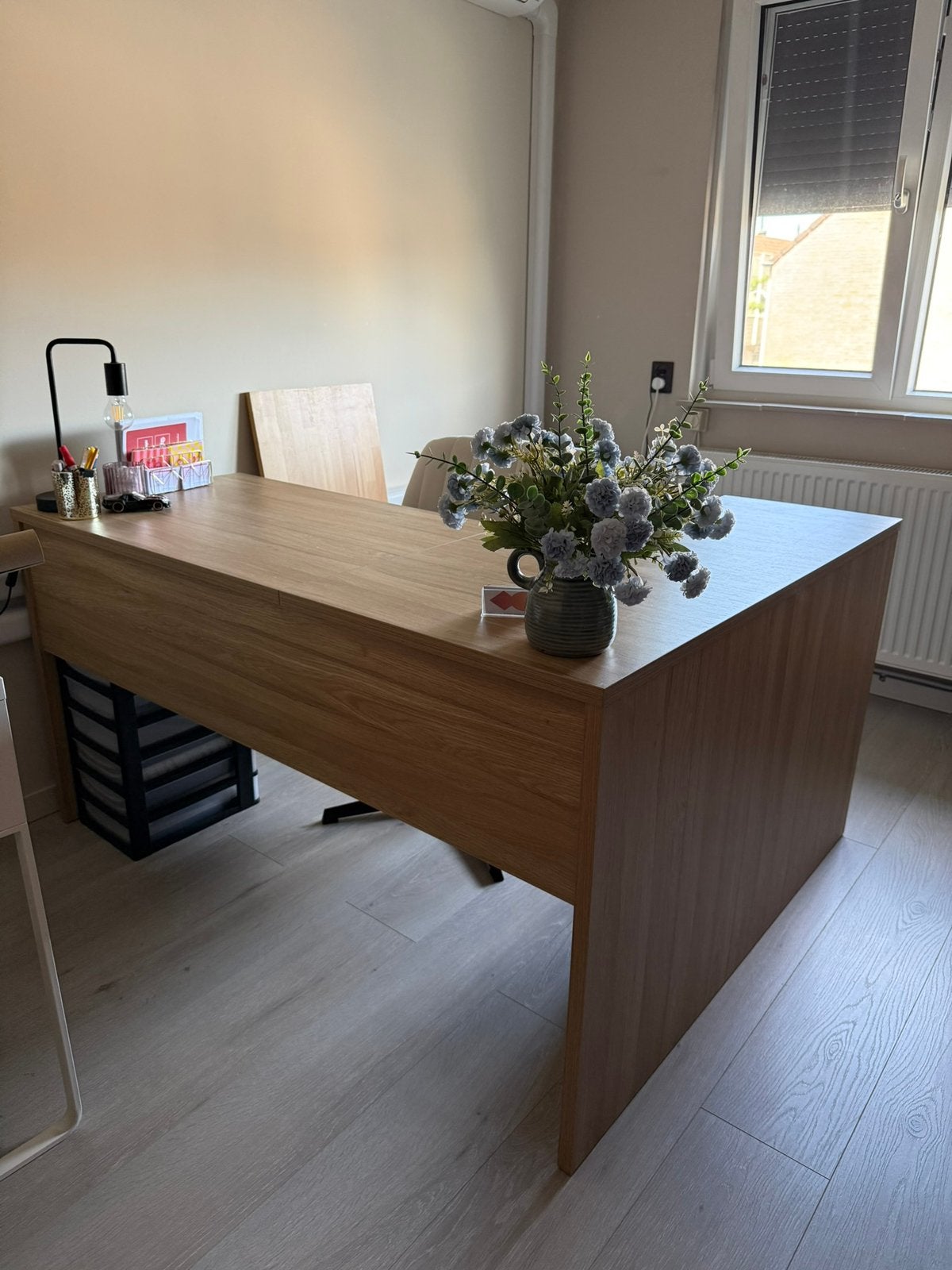 Bureau nieuw in de doos, Huis en Inrichting, Bureaus, Ophalen, 120 cm, 150 cm, Hoekbureau