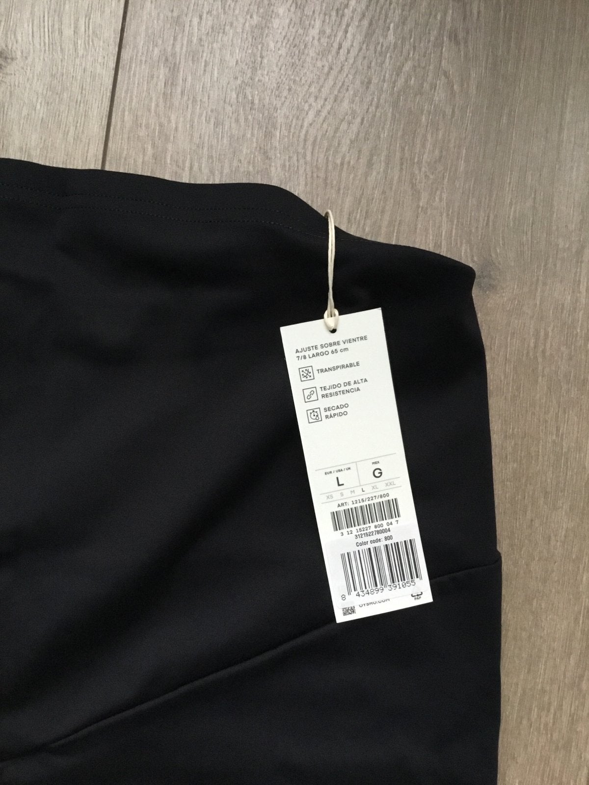 Oysho Zwarte Legging - Maat L - Nieuw met label, Zwart, Maat 42/44 (L), Nieuw, Ophalen of Verzenden
