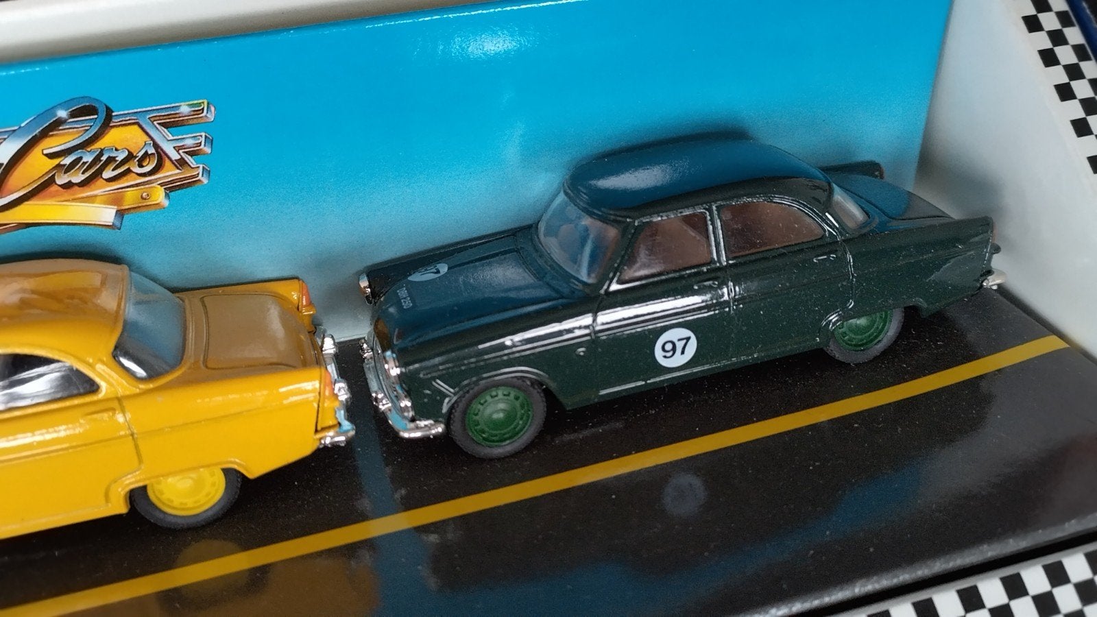 Ford Zephyr Racing Rally Set van 3 1:43 Corgi Pol, Auto, Corgi, ., Nieuw