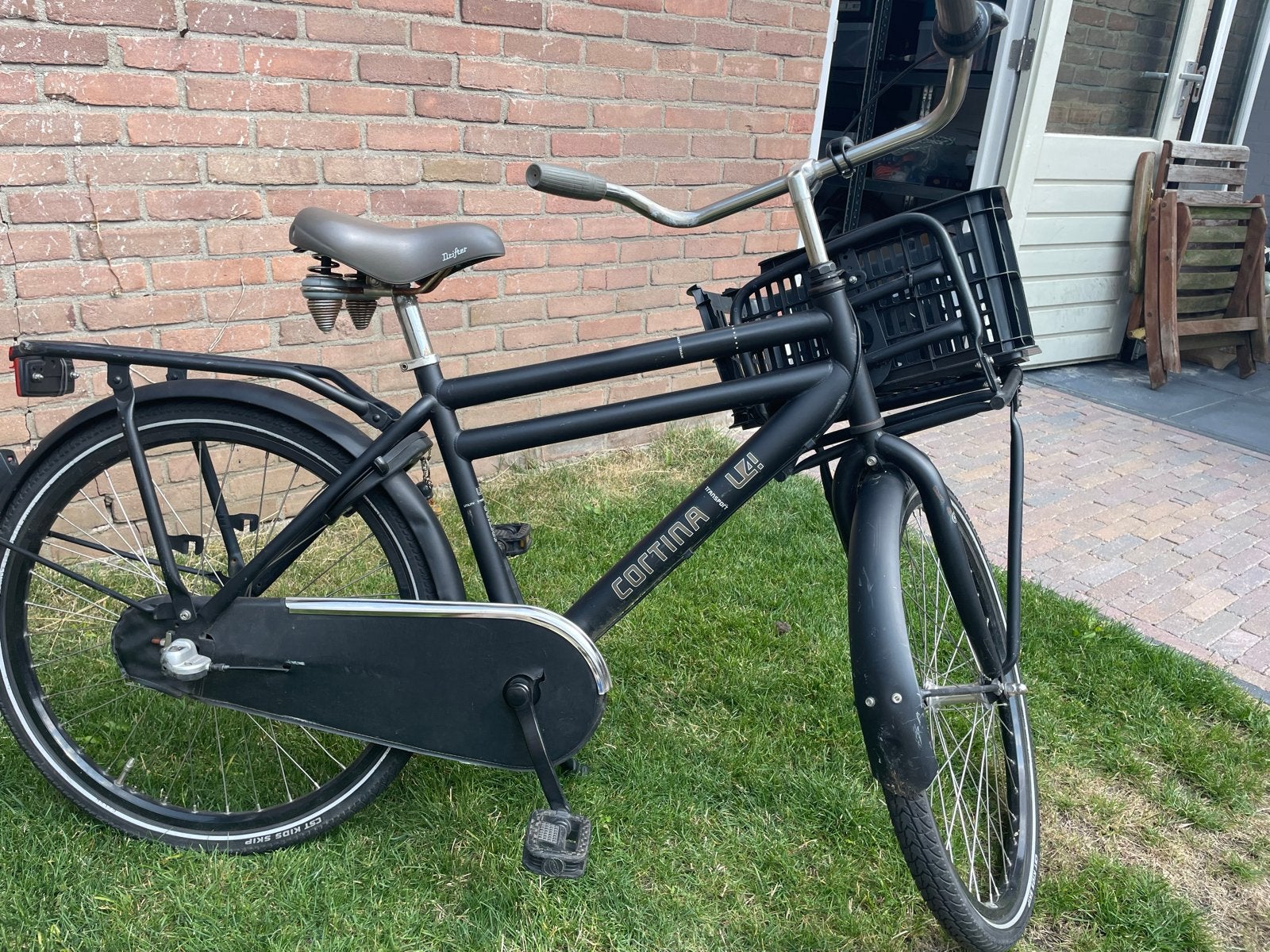 Zwarte Cortina U4 - 24 inch, Ophalen, Terugtraprem, Versnellingen, Gebruikt