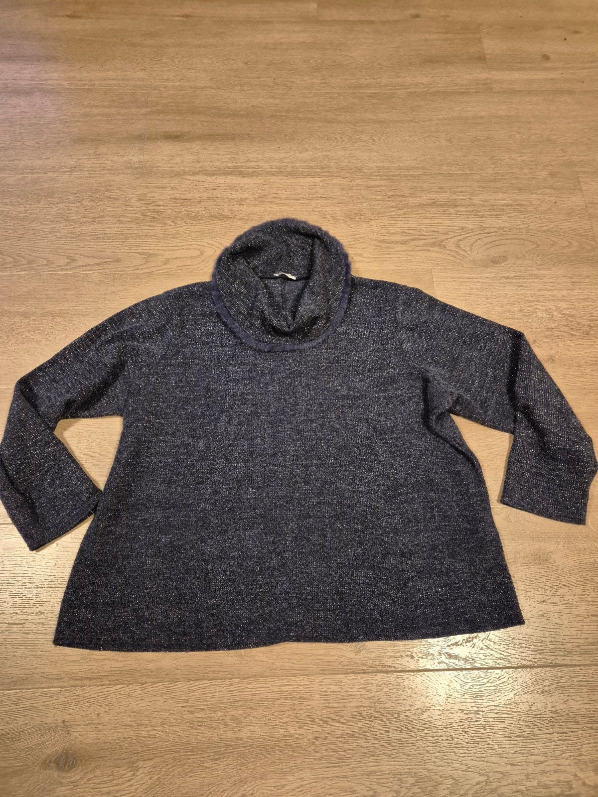 Donkerblauwe trui maat XXL, Ophalen of Verzenden, Zo goed als nieuw, Maat 46/48 (XL) of groter, Blauw