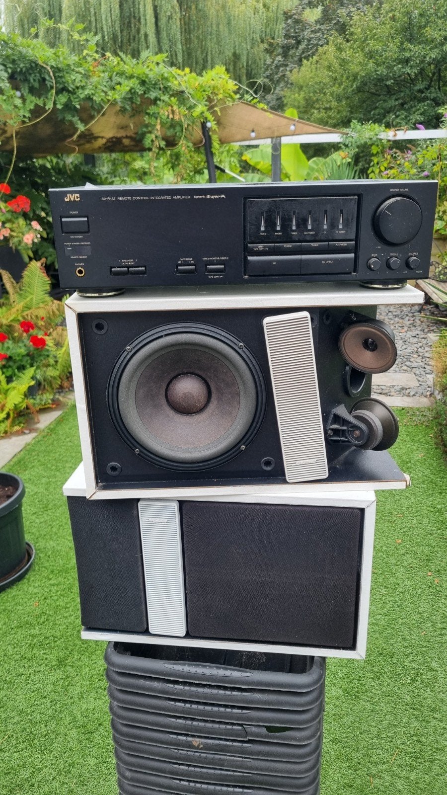 Bose 301 serie 2 + JVC versterker(defect), Audio, Tv en Foto, Stereo-sets, Ophalen, JVC
