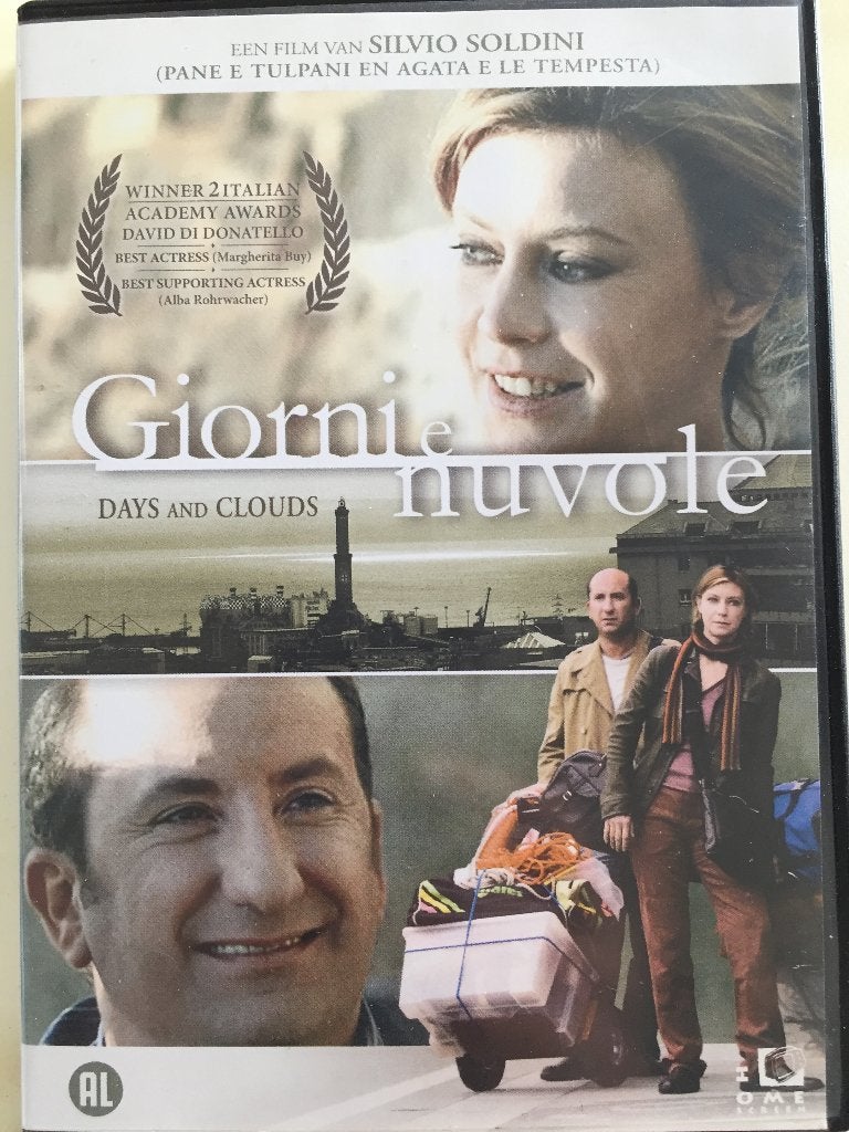 Giorni e Nuvole, Cd's en Dvd's, Dvd's | Filmhuis, Alle leeftijden, Ophalen of Verzenden, Zo goed als nieuw, Italië