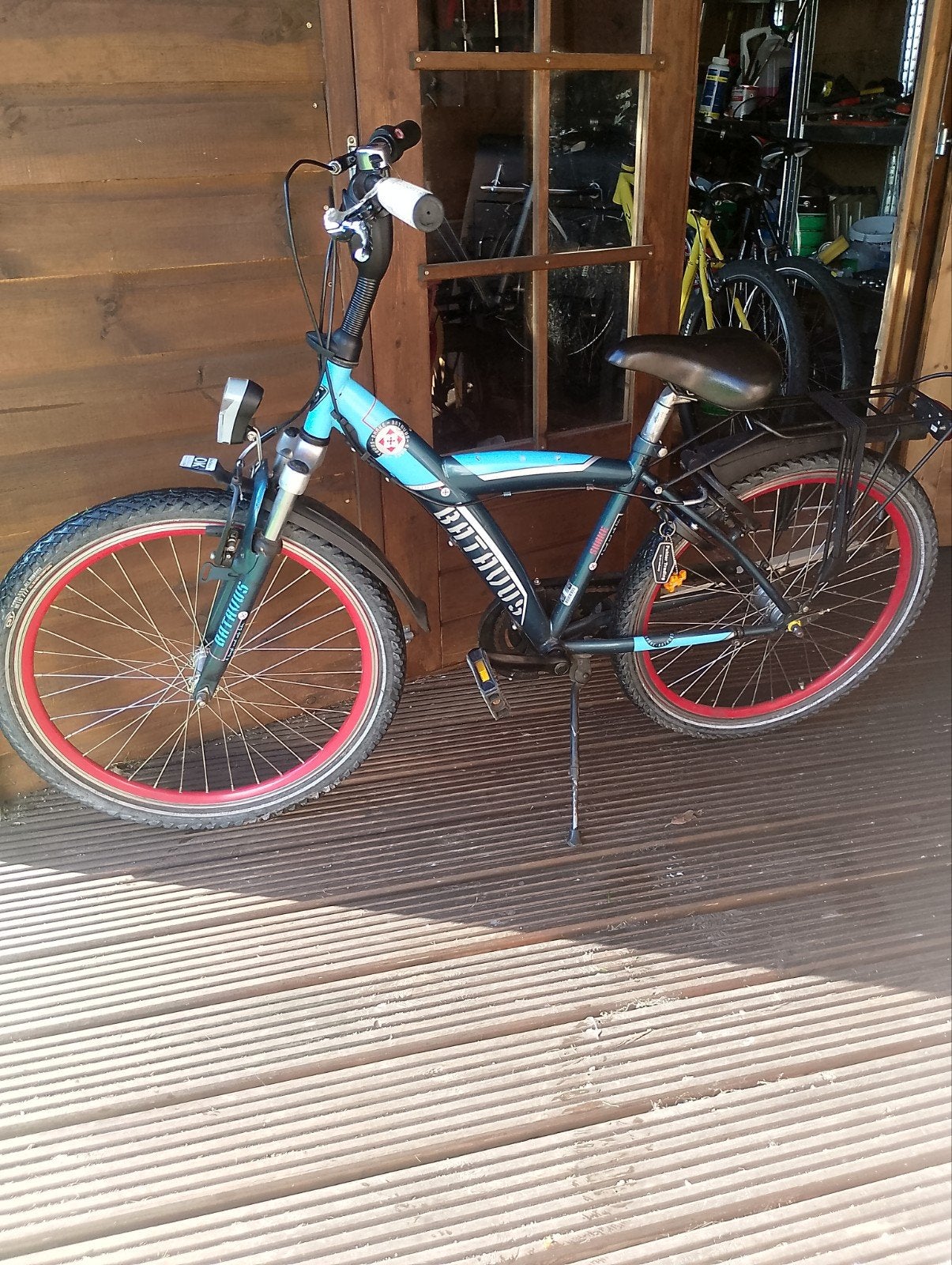 Batavus Snake kinderfiets - 24 inch, Fietsen en Brommers, Ophalen, Gebruikt, Velgrem, Versnellingen