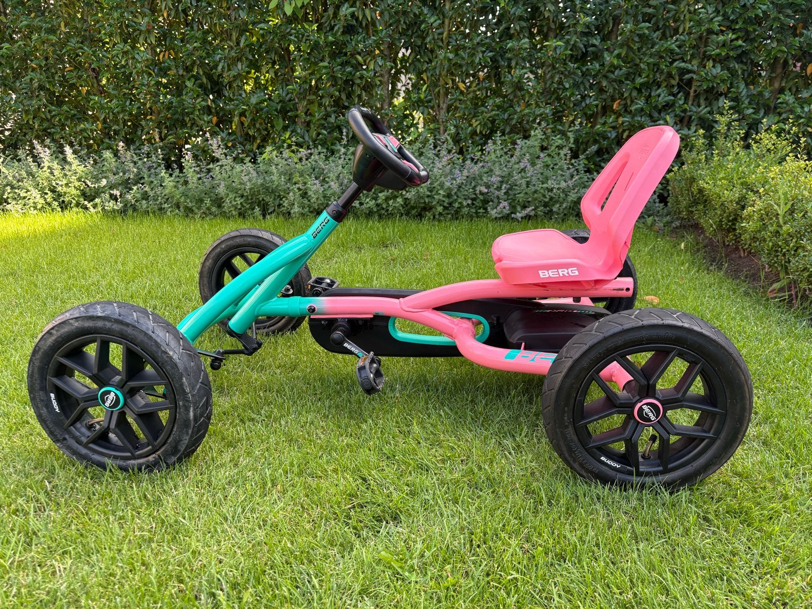 Berg Buddy skelter roze/groen, Kinderen en Baby's, Speelgoed | Buiten | Skelters, Ophalen, Gebruikt, Berg