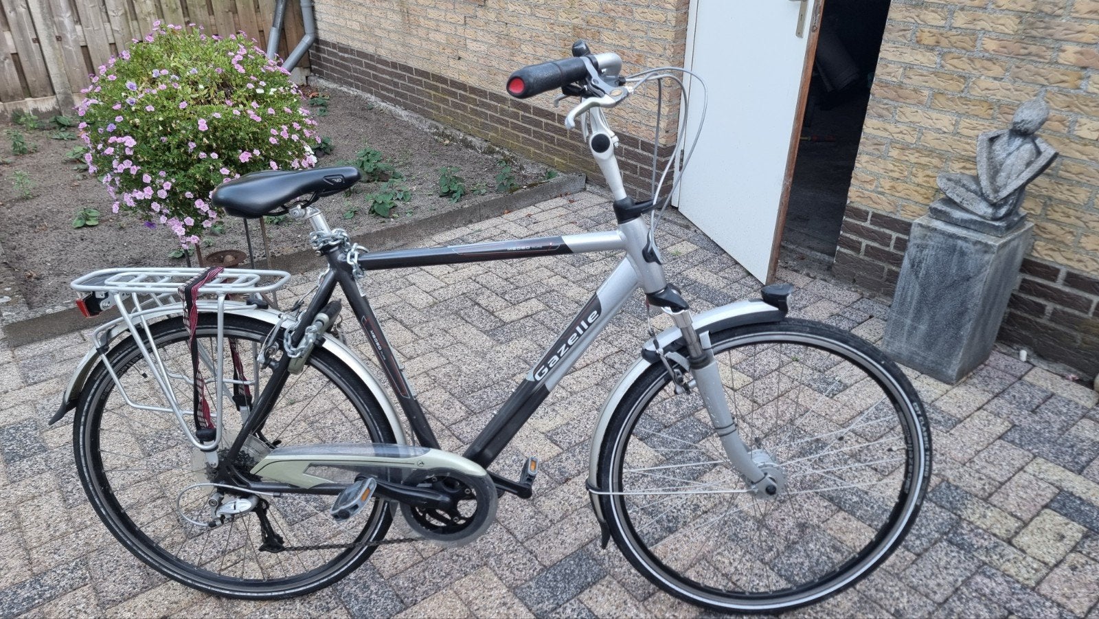 Gazelle Medeo Pure Herenfiets maat 53, Fietsen en Brommers, Fietsen | Dames | Damesfietsen, Ophalen, Velgrem, Versnellingen, Gazelle