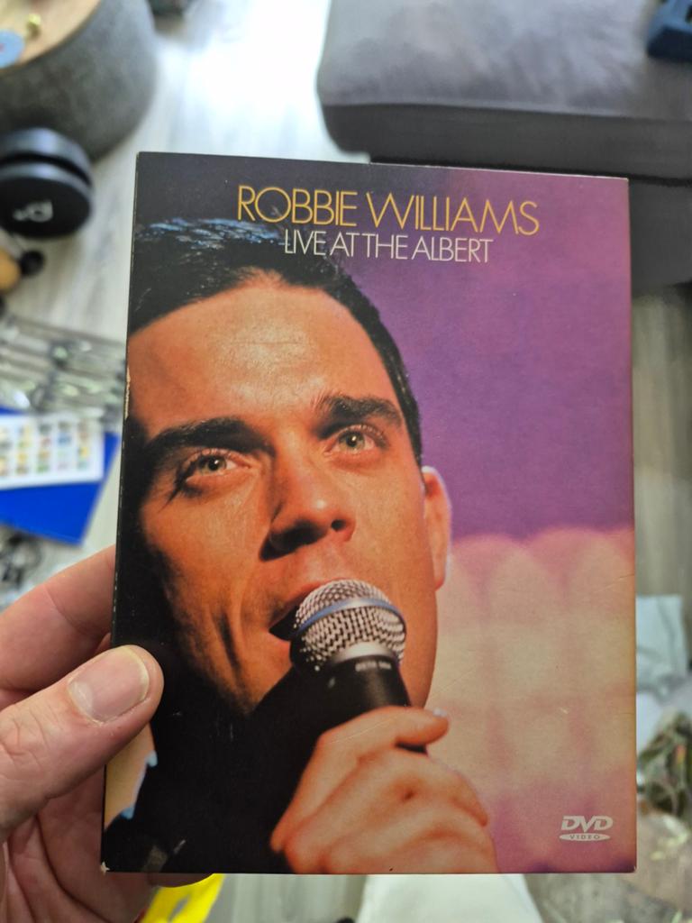 Robbie Williams - Live At The Albert DVD, Alle leeftijden, Ophalen of Verzenden, Gebruikt, Muziek en Concerten