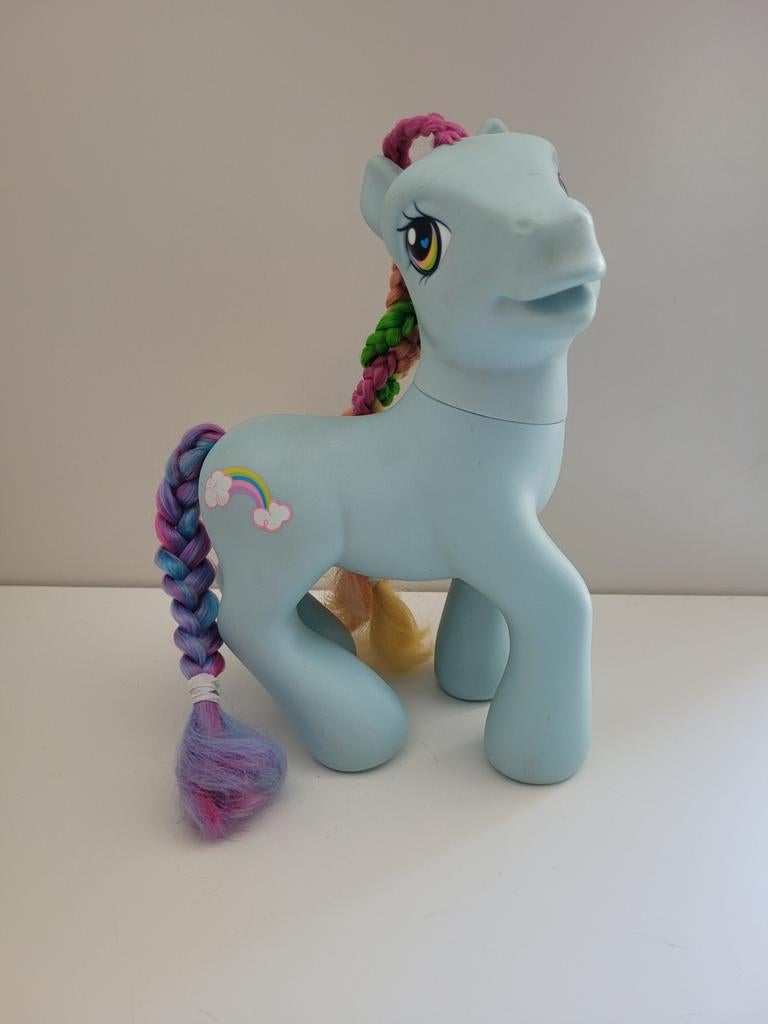Grote Rainbow Dash My Little Pony 2005 Hasbro, Ophalen of Verzenden, Gebruikt, Meisje