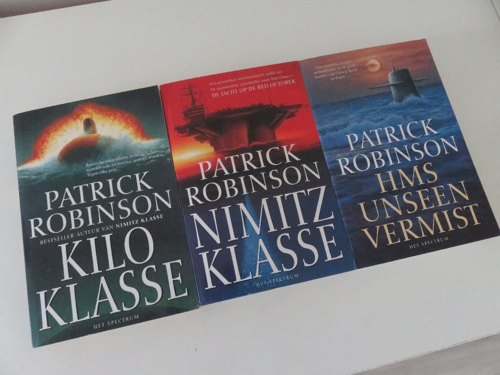 Patrick Robinson thrillers, Boeken, Ophalen of Verzenden, Zo goed als nieuw, Patrick Robinson