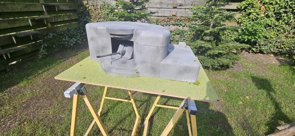 Todt Bunker Diorama 1 op 72, Ophalen of Verzenden, Nieuw, 1:50 of kleiner, Diorama