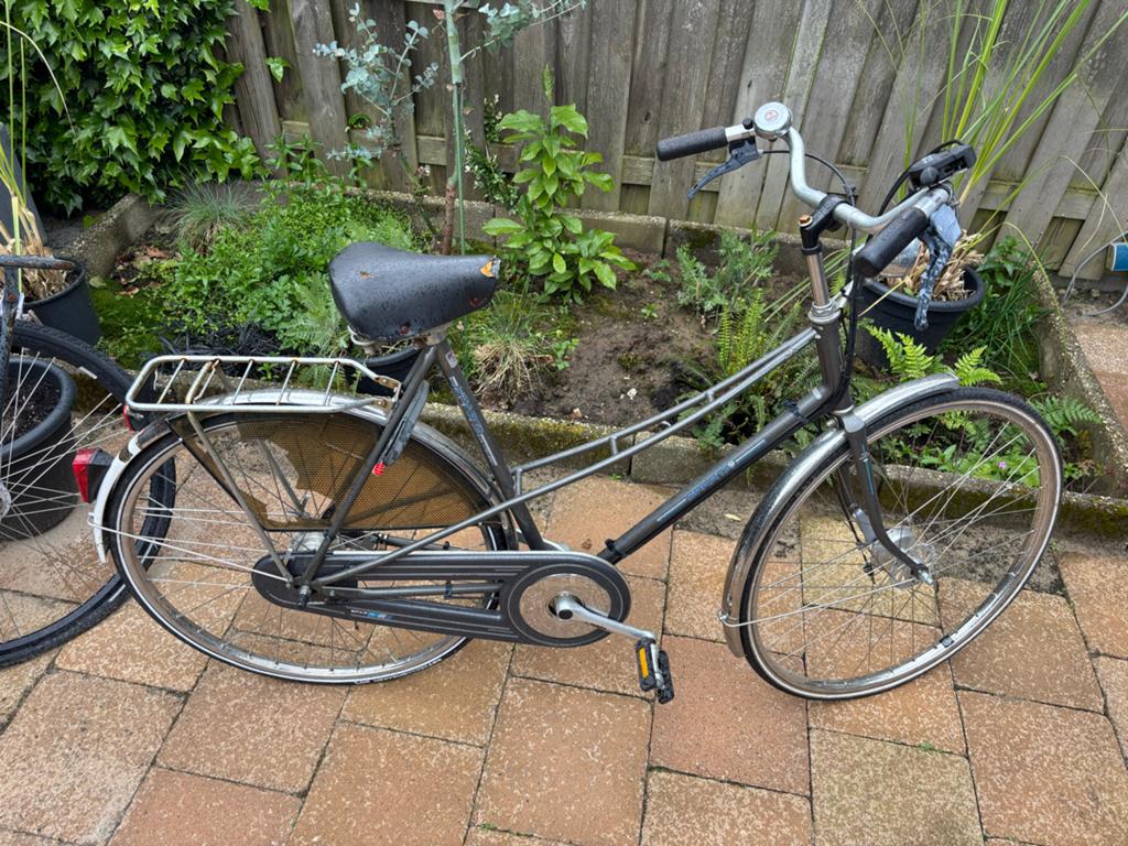 Degelijke damesfiets, opknapper, Velgrem, 50 tot 53 cm, Ophalen, Overige merken