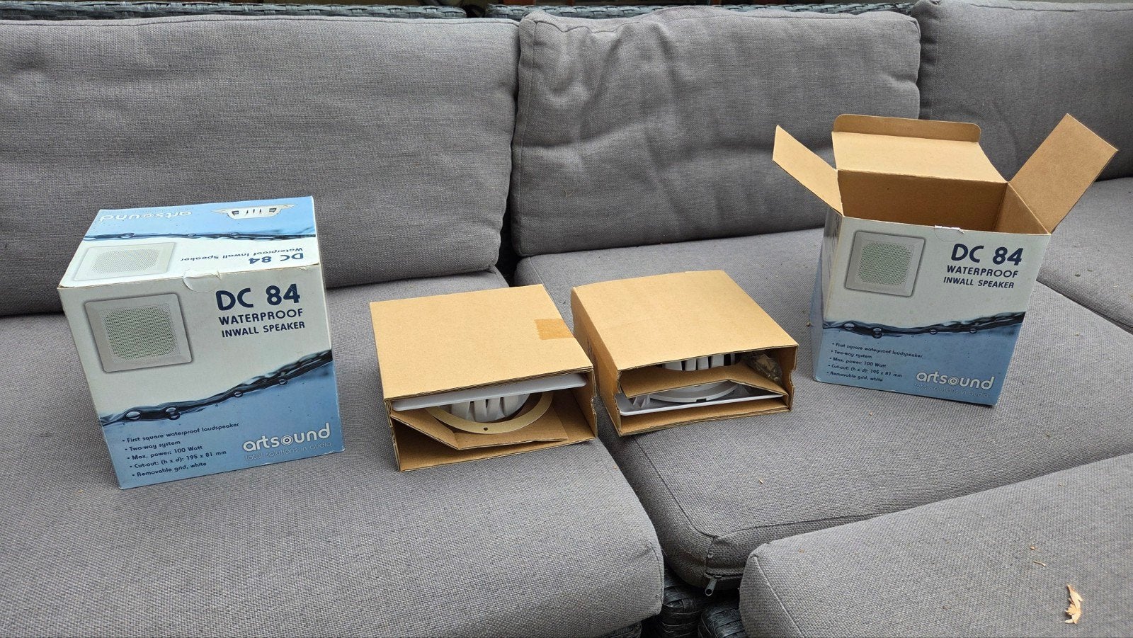 4x Artsound DC 84 Waterdichte Inbouw Luidspreker - Nieuw, Overige merken, Overige typen, Nieuw, Ophalen of Verzenden