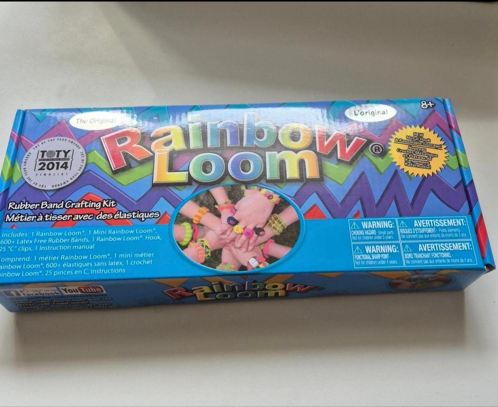 Rainbow Loom Rubber Band Crafting Kit - Compleet, Ophalen of Verzenden, Gebruikt