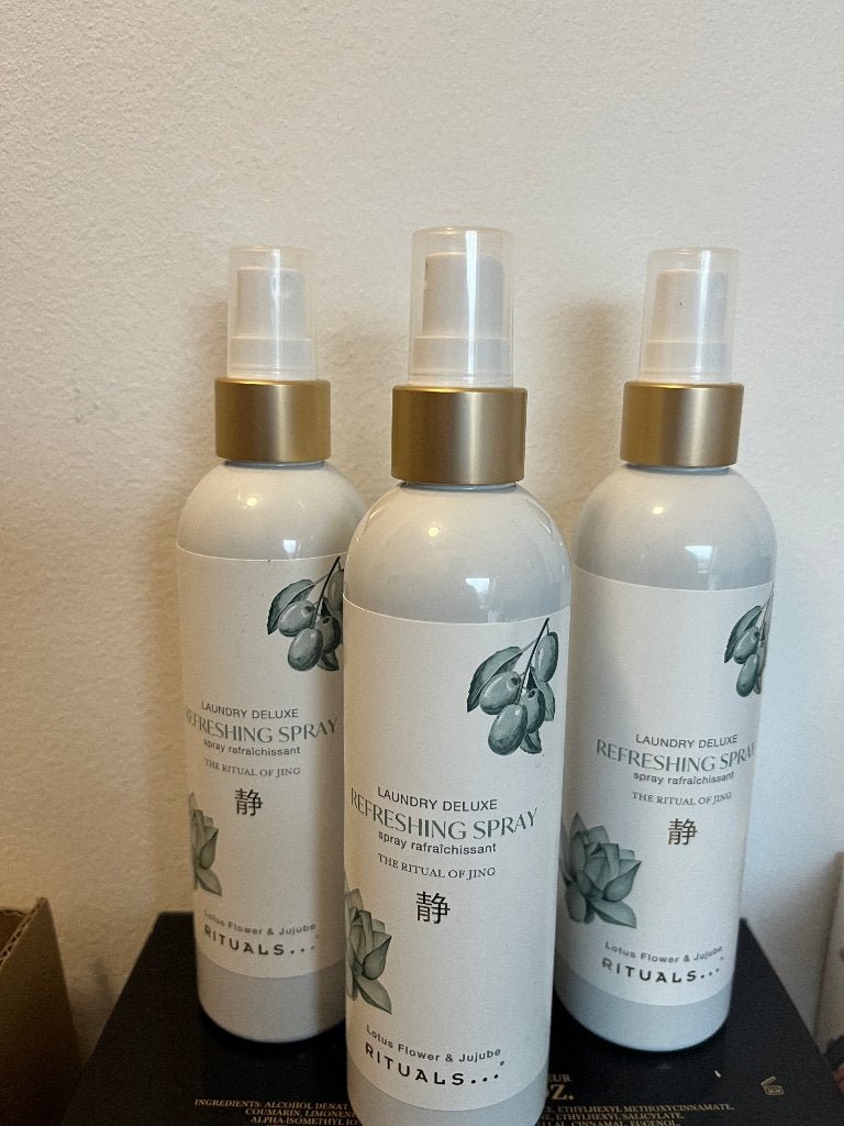 Rituals Jing Refreshing spray 3x250ml, Ophalen of Verzenden, Nieuw, Deodorant of Bodyspray