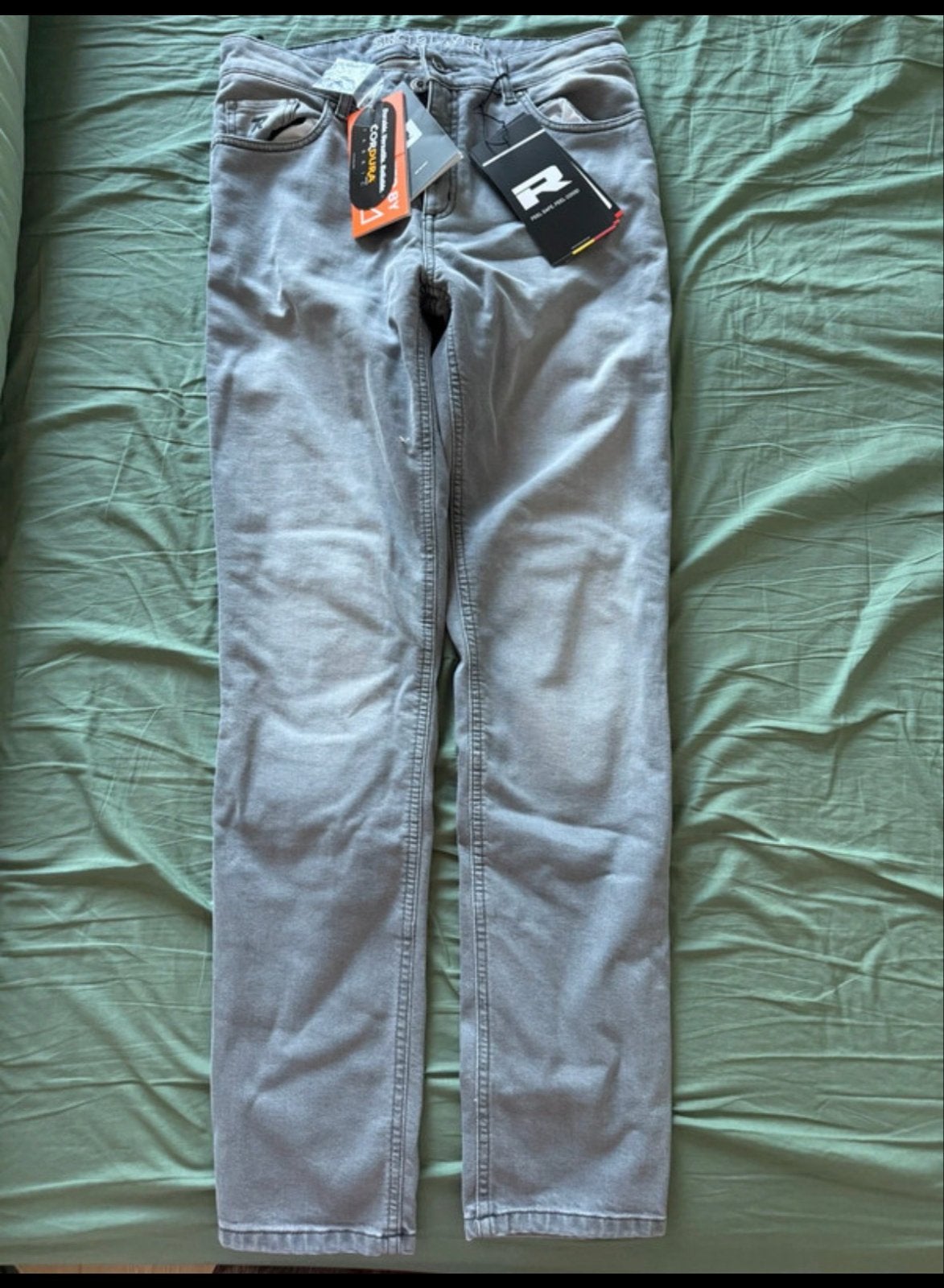 Richa Trojan Lady Jeans Grijs - Nieuw met labels, Ophalen, Nieuw, Grijs, W30 - W32 (confectie 38/40)