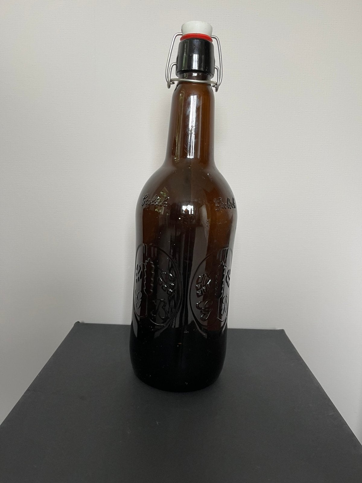 Bierfles, Verzamelen, Ophalen of Verzenden, Zo goed als nieuw, Glas of Glazen, Overige merken