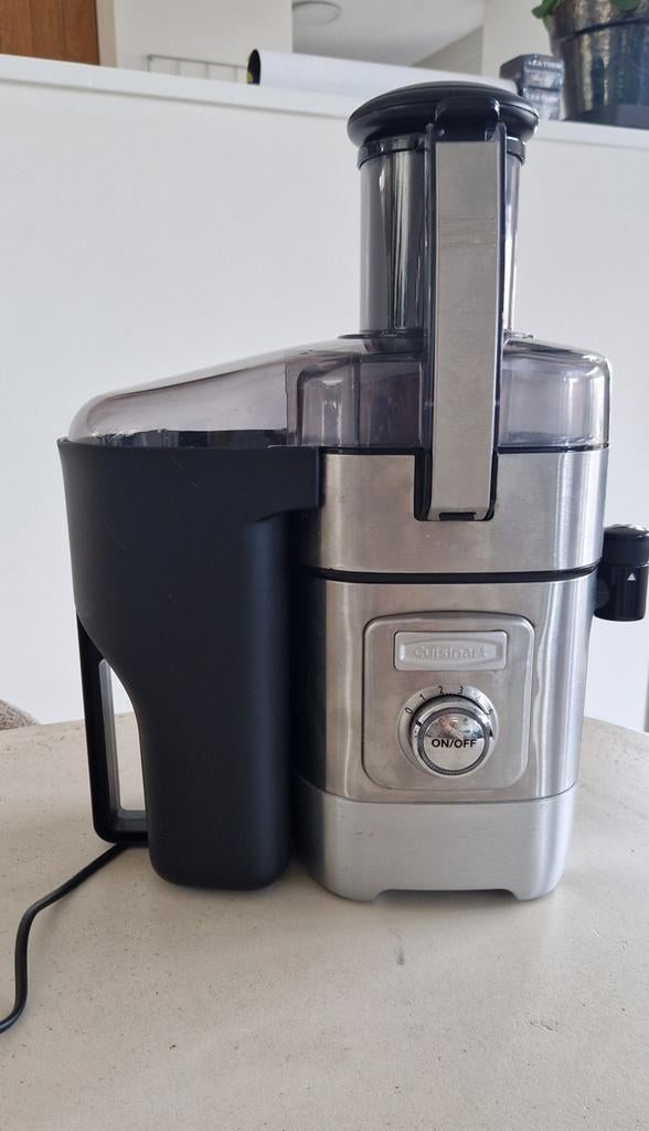 Cuisinart • Slowjuicer • Sappen • Gezond, Ophalen of Verzenden, Zo goed als nieuw, Elektrisch, Slowjuicer
