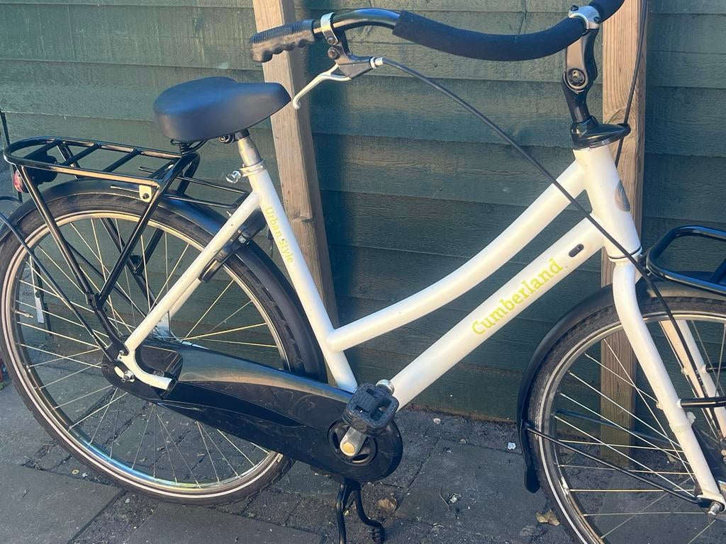 Goedkoopste Cumberland Urban Style omafiets - Wit moet weg, Fietsen en Brommers, 50 tot 53 cm, Ophalen of Verzenden, Gebruikt