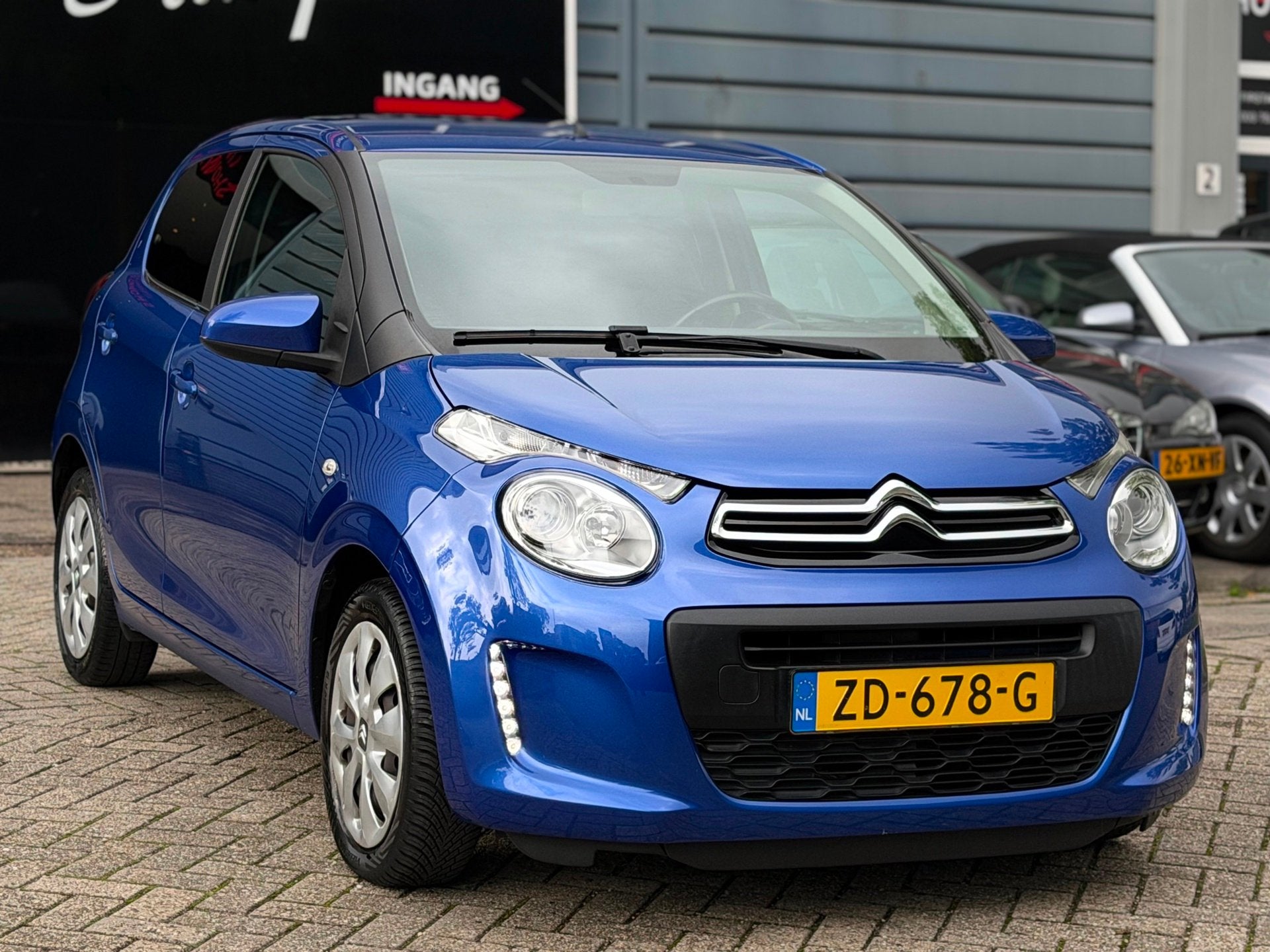 Citroen C1 1.0 VTi Feel CRUISE/AIRCO/BLUETOOTH | KEURIGE AUT, Stof, Gebruikt, C1, Origineel Nederlands