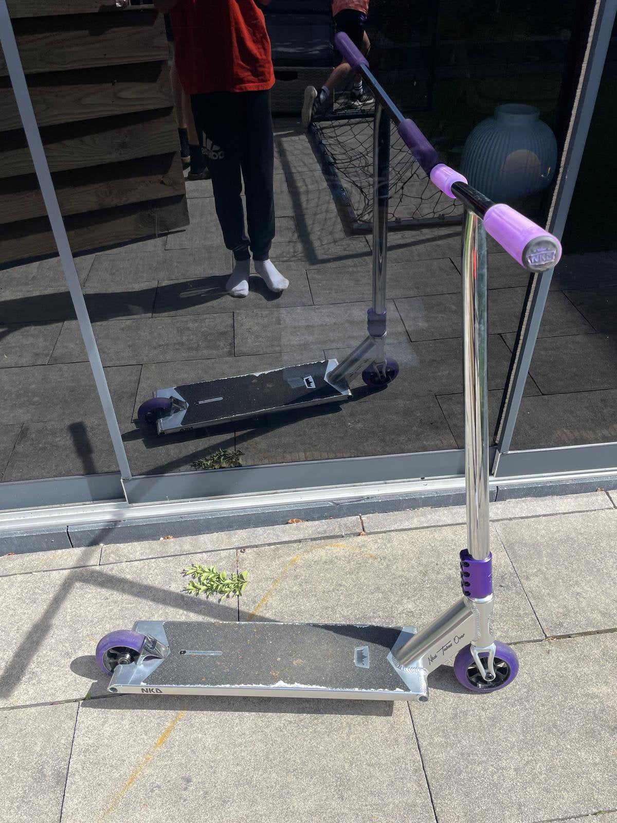 NKD Mono Stuntstep - Aluminium, net nieuw, Ophalen, Zo goed als nieuw, Overige typen