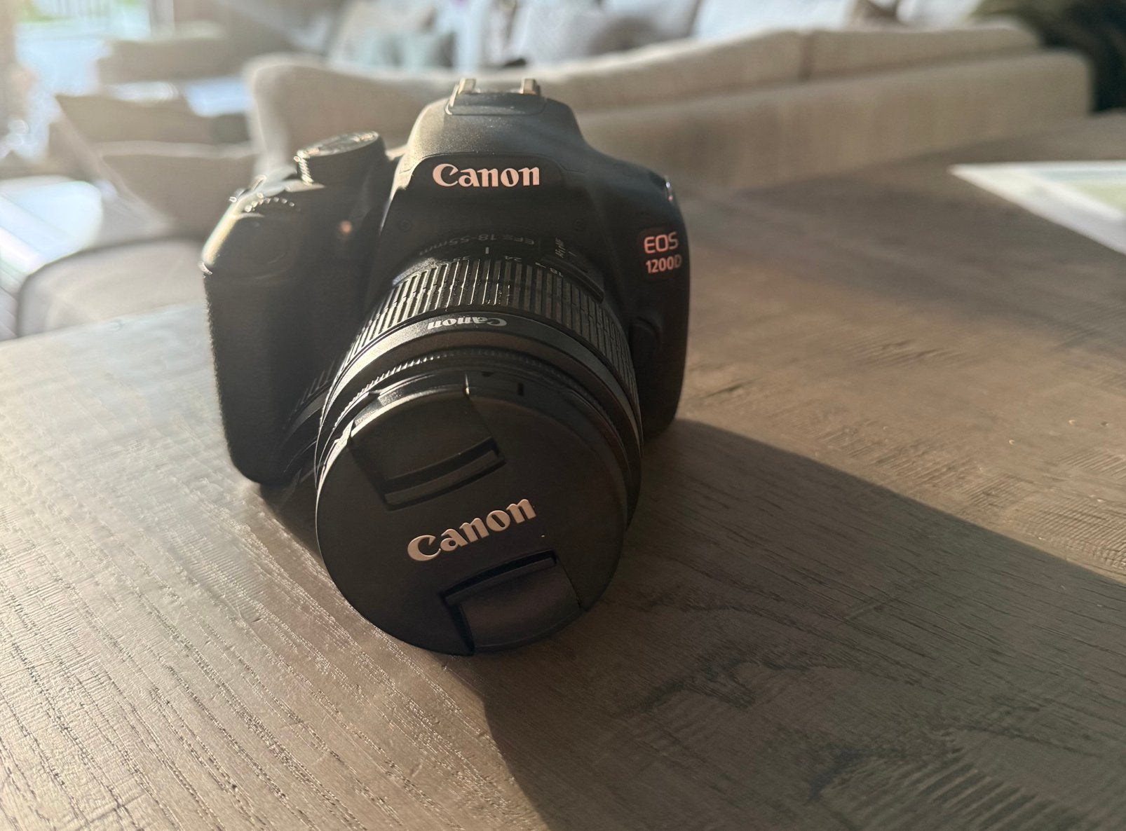 Canon EOS 1200D Spi zo goed als nieuw met pasfoto apparaat, Spiegelreflex, Canon, Ophalen of Verzenden, Zo goed als nieuw