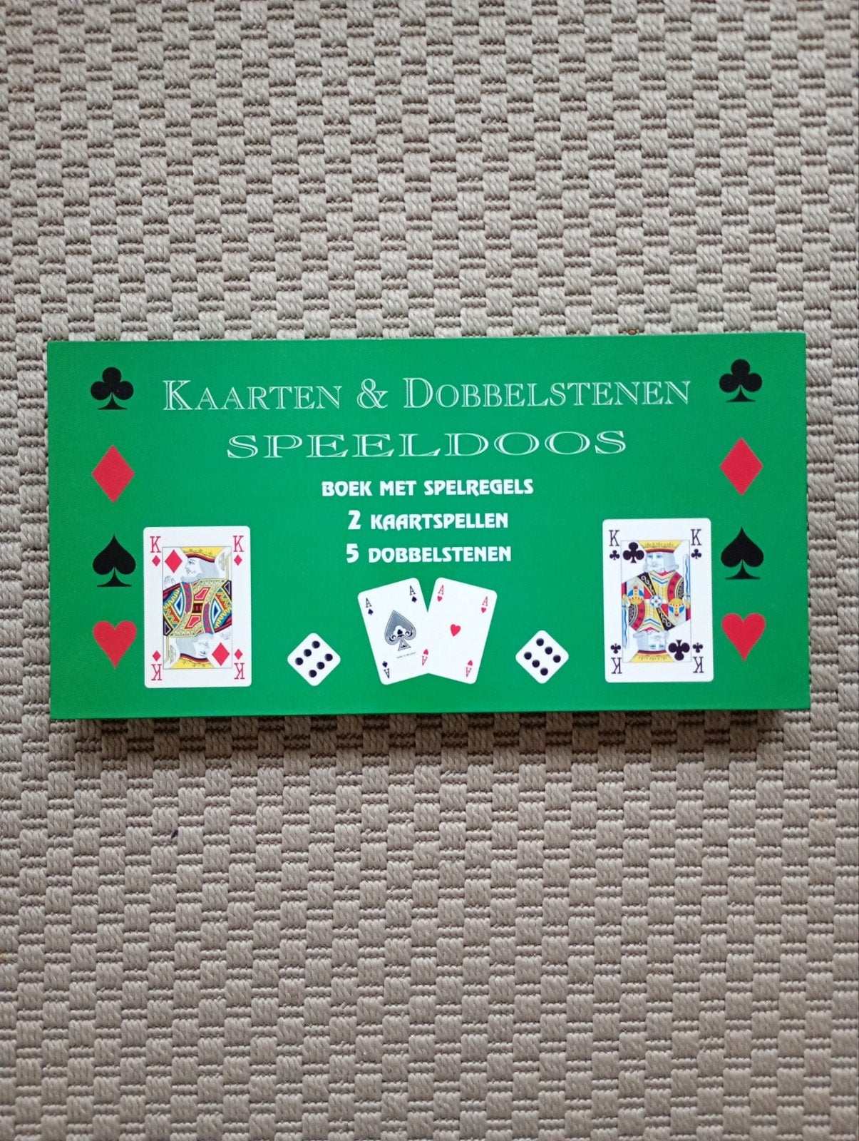 Nieuwe Kaarten & Dobbelsteen spel, Ophalen of Verzenden, Nieuw