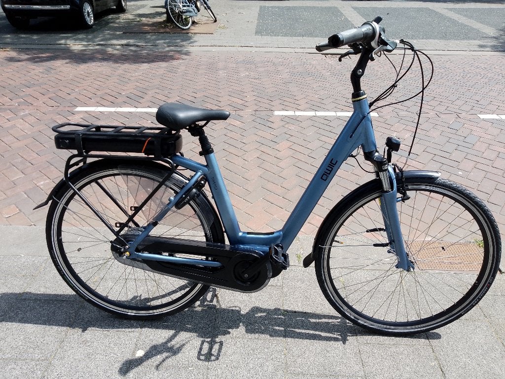 Qwic Trend MN7 d49 elektrische fiets middenmotor, Fietsen en Brommers, Elektrische fietsen, Gebruikt, Overige merken, 47 tot 51 cm