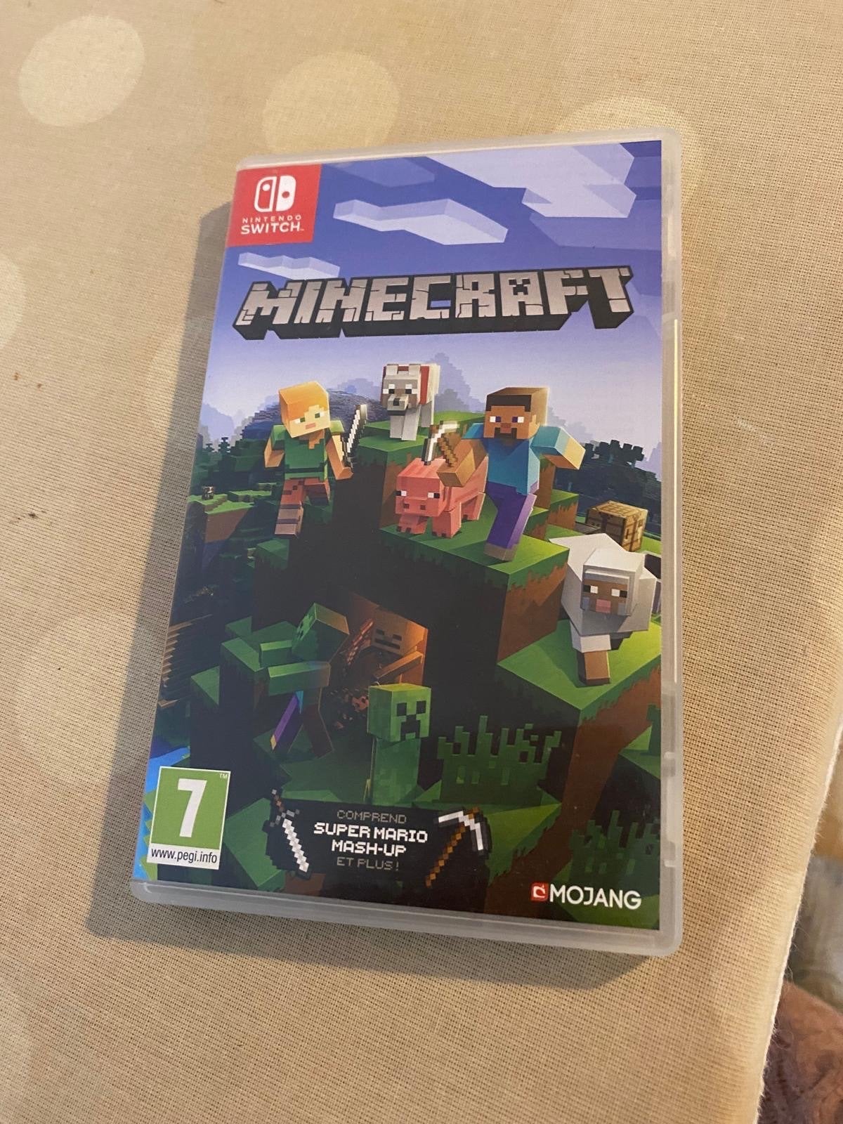 Minecraft Nintendo Switch Game, Spelcomputers en Games, Avontuur en Actie, G, Eén computer, Ophalen of Verzenden