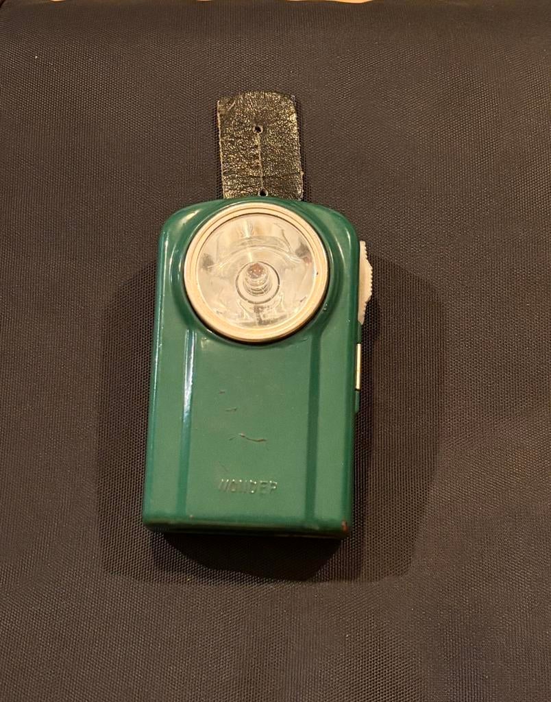 Vintage Wonder zaklamp, groen, Ophalen of Verzenden