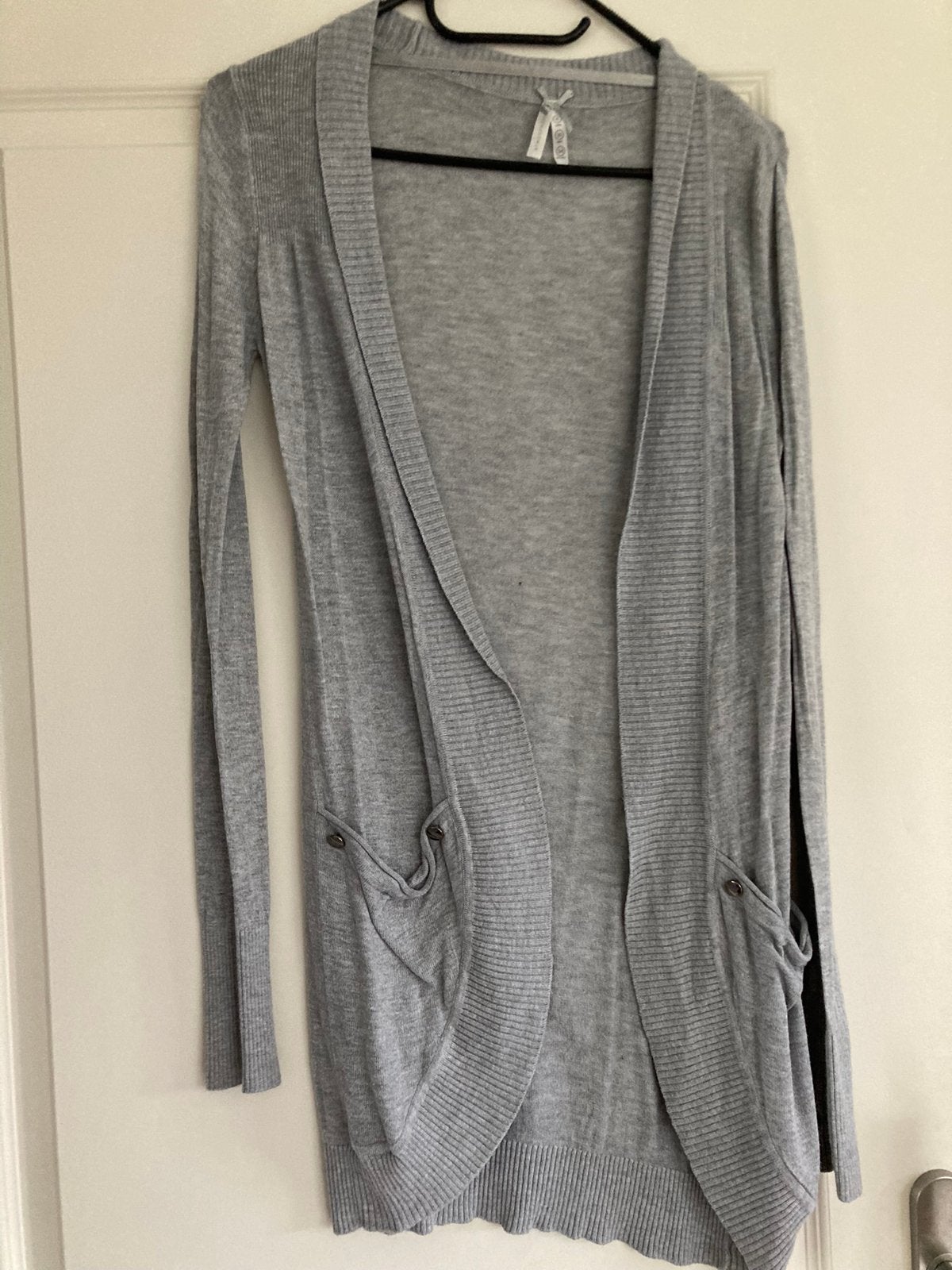Lang grijs vest maat 32, Ophalen of Verzenden, Gedragen, Maat 34 (XS) of kleiner, Grijs