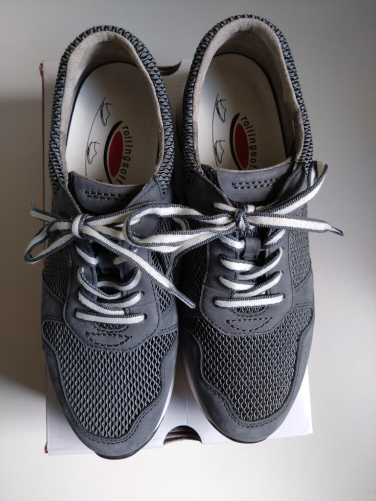 Gabor Rollingsoft sneakers Mt 40, Kleding | Dames, Schoenen, Zo goed als nieuw, Sneakers of Gympen, Grijs, Ophalen of Verzenden