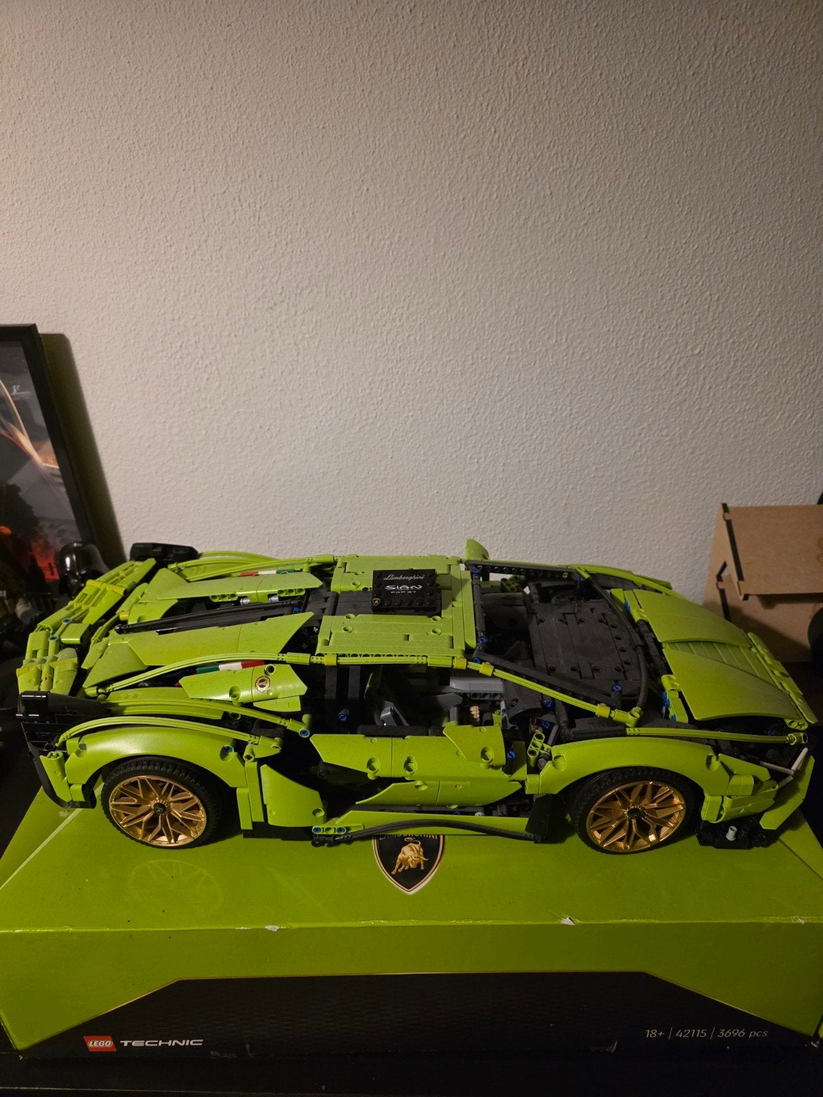 LEGO Lamborghini Sian, Kinderen en Baby's, Speelgoed | Duplo en Lego, Ophalen, Lego, Compleet, Zo goed als nieuw