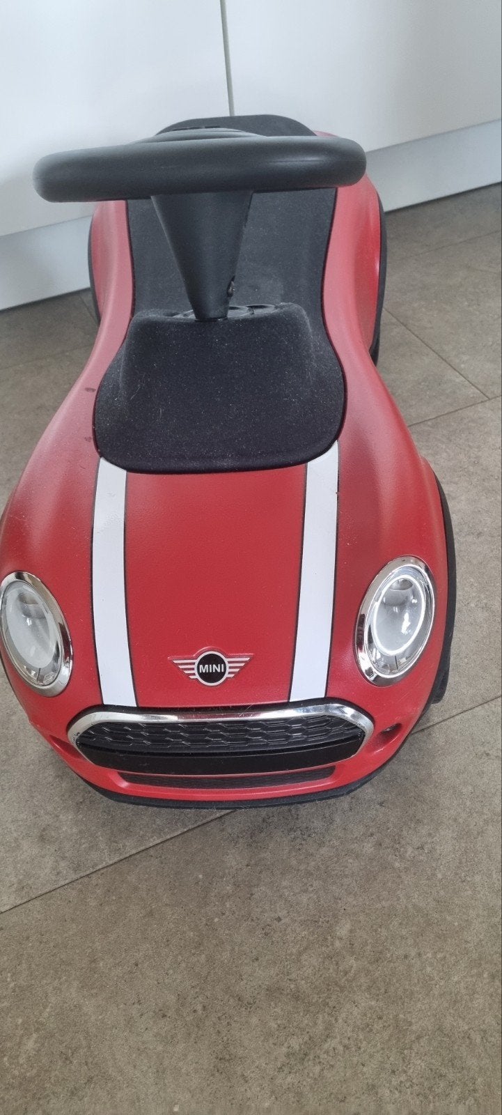 Supergave loopauto " MINI", Kinderen en Baby's, Ophalen, Zo goed als nieuw