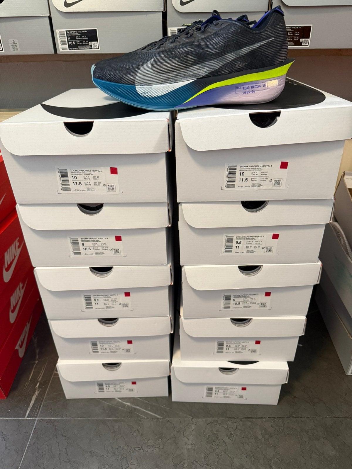 Partij nike zoomx vaporfly next 4 hardloop schoenen, Kleding | Heren, Ophalen of Verzenden, Zo goed als nieuw, Zwart