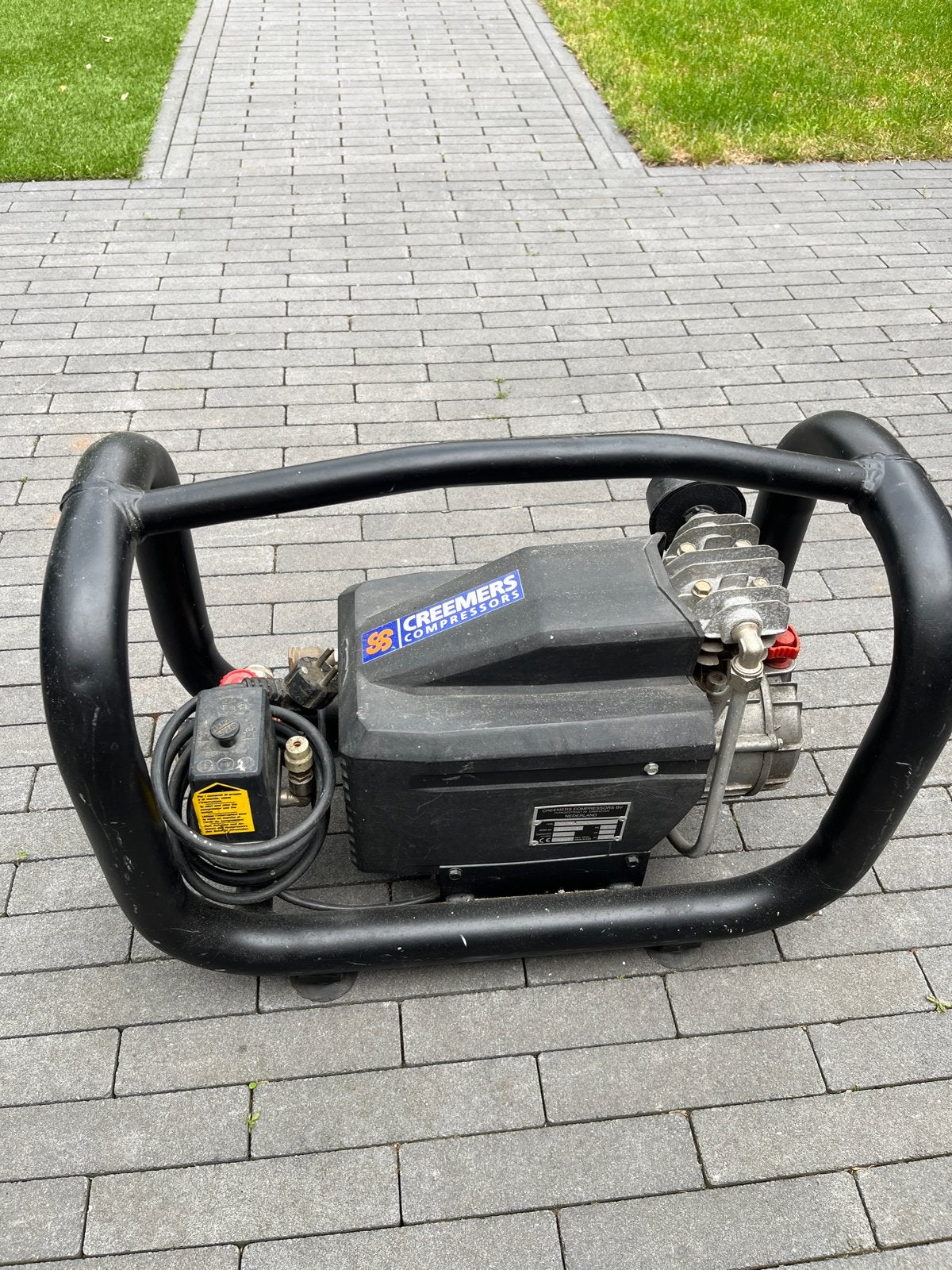 Creemers Compressor Compact 101 - Mobiel en Krachtig, Doe-het-zelf en Verbouw, Compressors, Gebruikt, 6 tot 10 bar, Minder dan 25 liter