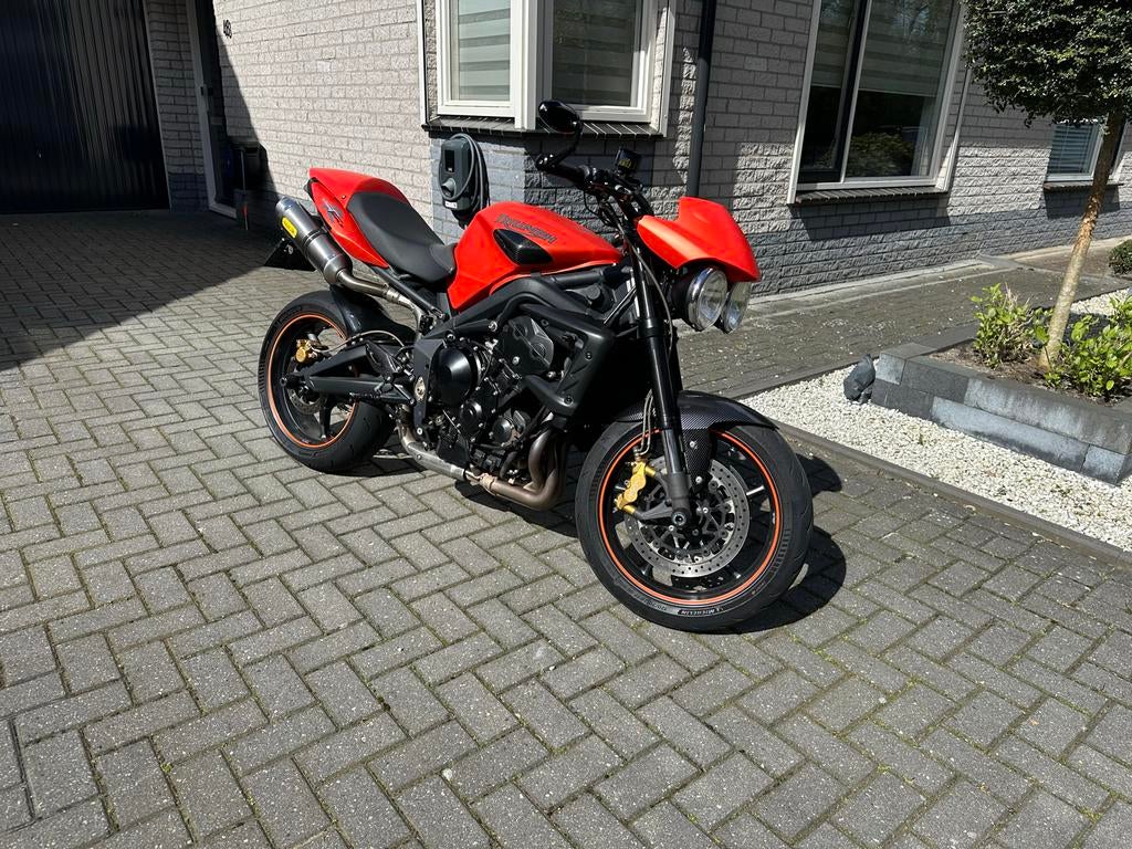 Triumph Street Triple 675 R 2009, Motoren, 3 cilinders, Particulier, Sportuitlaat, Naked bike