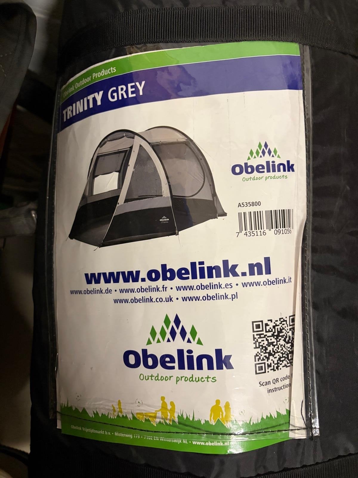 Obelink Trinity bustent voor camperbus - Nieuwstaat, Ophalen of Verzenden, Zo goed als nieuw