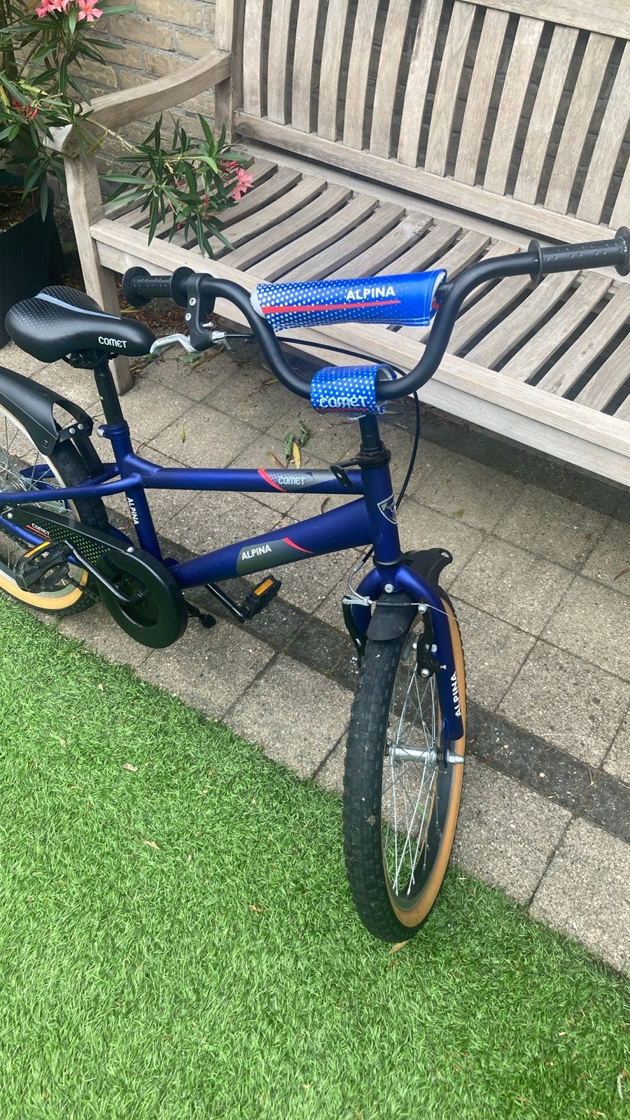 Alpina Comet kinderfiets 20inch goed als nieuw, Fietsen en Brommers, Ophalen, Zo goed als nieuw, Terugtraprem, Minder dan 16 inch