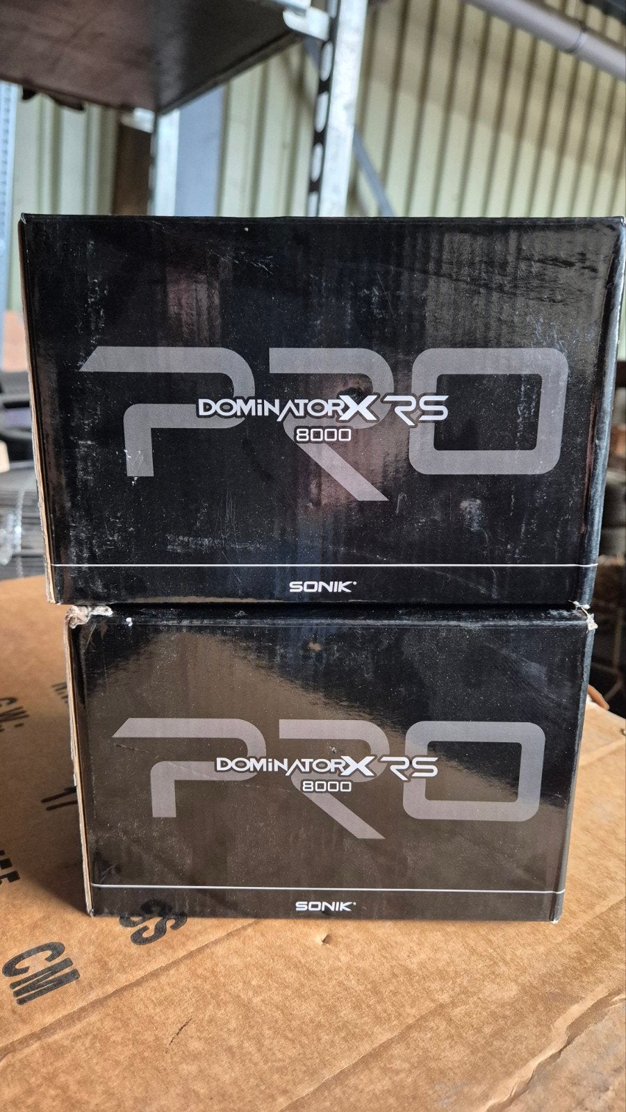 2x Sonik Dominator XRs Bigpit molens karper, Ophalen of Verzenden, Zo goed als nieuw, Molen