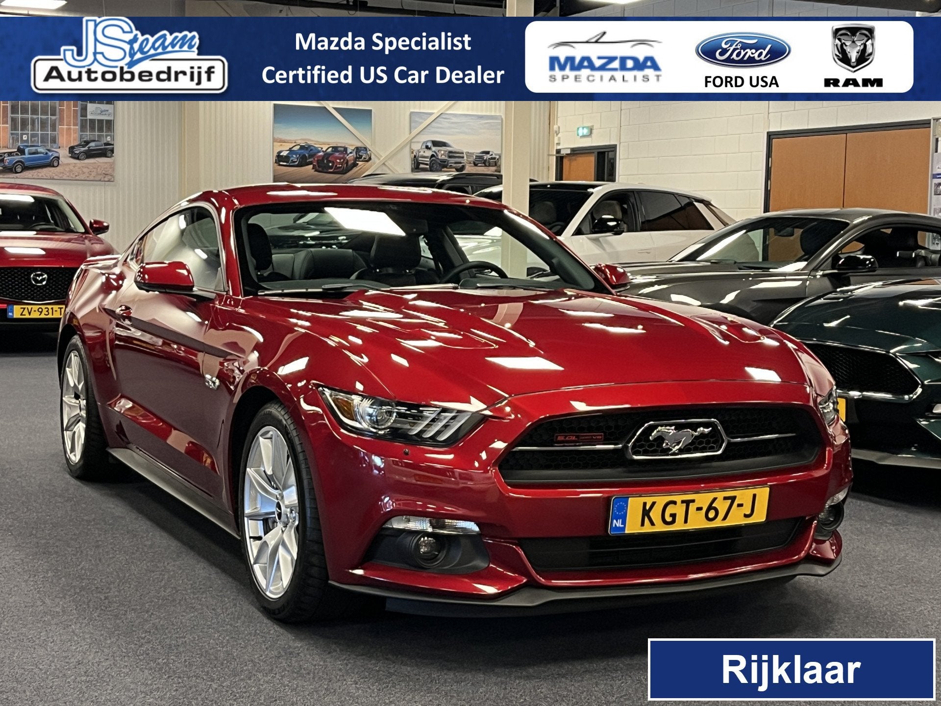 Ford Mustang Fastback 5.0i V8 50 Years Edition 441PK Automaa, Automaat, 12 maanden, Achterwielaandrijving, Overige carrosserieën