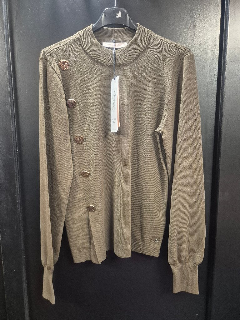 Legergroene trui van Studio Anneloes - XS, Kleding | Dames, Studio Anneloes, Nieuw, Ophalen of Verzenden, Maat 34 (XS) of kleiner