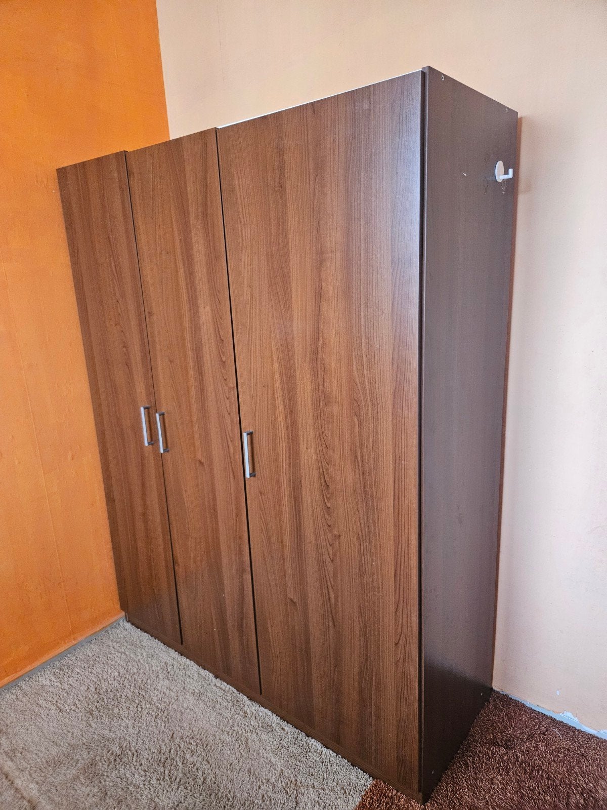 Ruime kledingkast met hang- en legruimte (140x50x180cm), Huis en Inrichting, Kasten | Kledingkasten, Ophalen, Met deur(en), Gebruikt