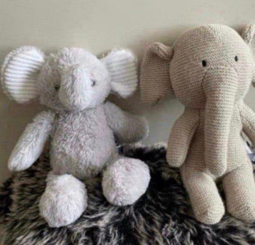 Olifanten knuffels / HEMA, Verzenden, Zo goed als nieuw, Olifant