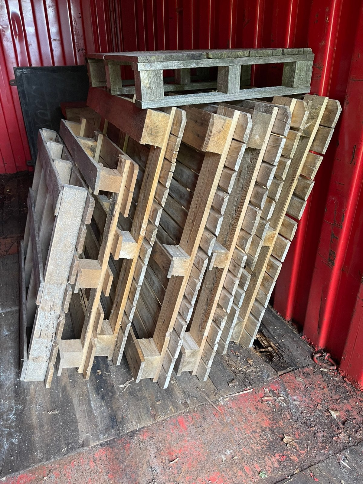 Gratis, Doe-het-zelf en Verbouw, Hout en Planken, Ophalen, Zo goed als nieuw, Pallet, Minder dan 200 cm