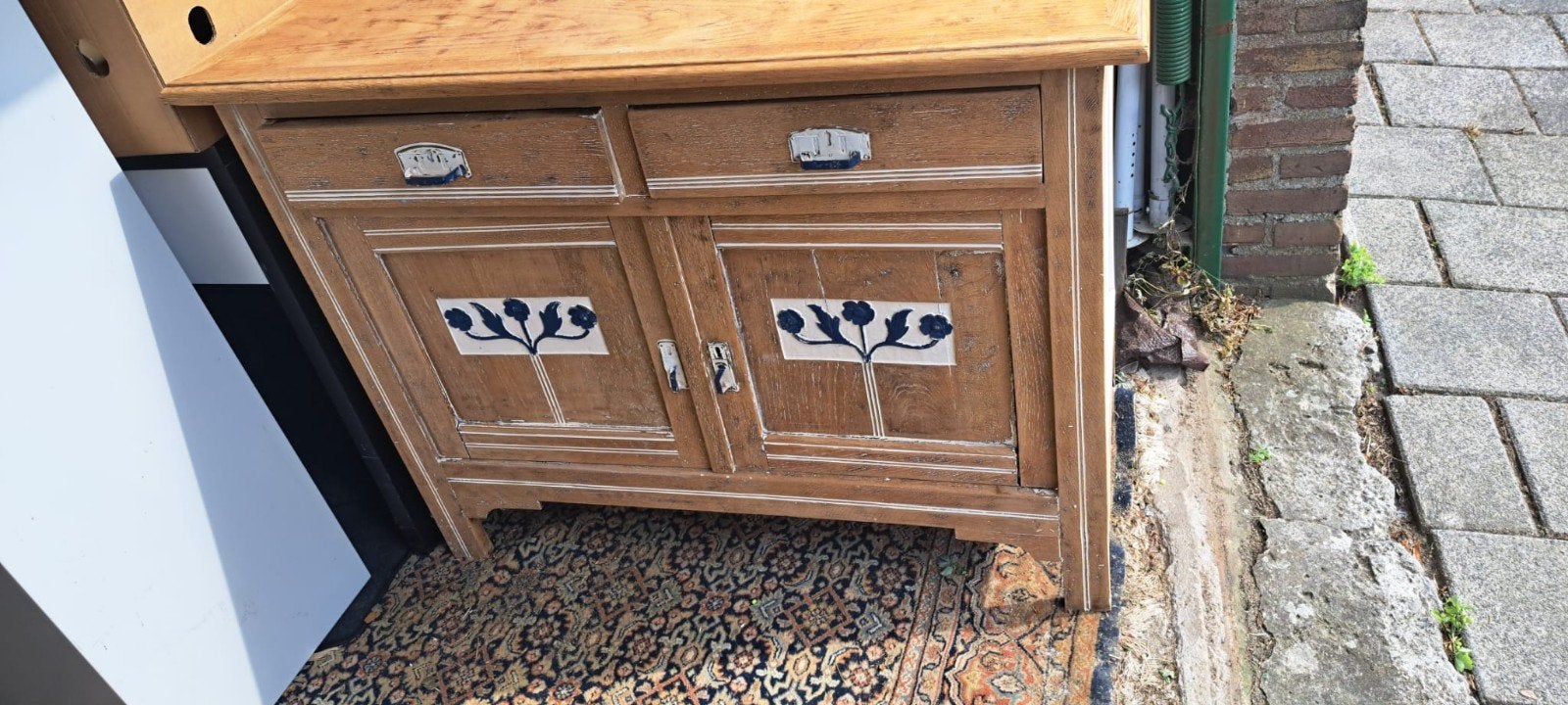 Dressoir opknapmodel, Ophalen, Gebruikt